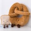 Creative Snacks Toast Baguette Croissant Doll Plush Toy Bread Doll Children Sleeping Soothing Ragdoll