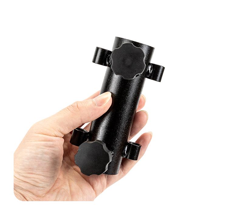 Adjustable Outdoor Awning Pole Holder for Camping - Sun Shelter Tent Stakes & Support Poles