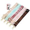 38MM Wide Adjustable Jacquard Polyester Shoulder Strap for Crossbody Bags