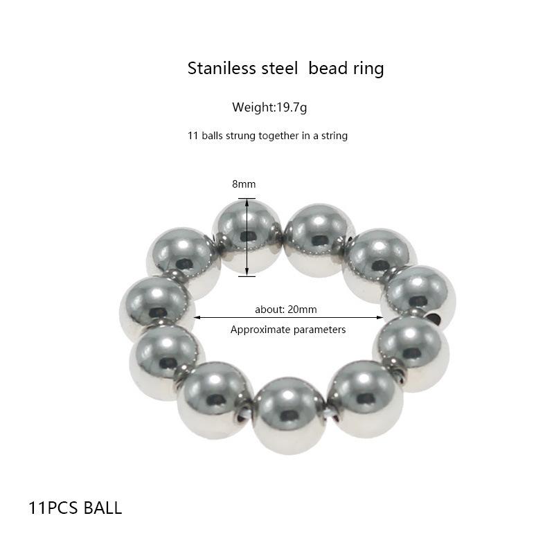Male Penis Ring Sheep Eye Ring Prepuce Blocking and Relieving Emotion Aid Beads Massage Climax Beads Sex Tools