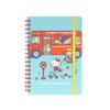 Stationery Sanrio Characters Ring Notebook B6 New Life Collection Sanrio Characters S2643154 Sun-Star