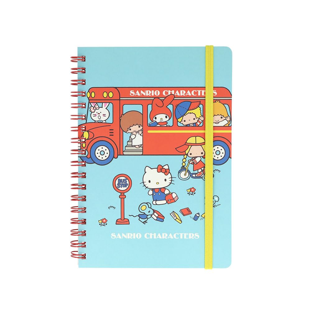Stationery Sanrio Characters Ring Notebook B6 New Life Collection Sanrio Characters S2643154 Sun-Star