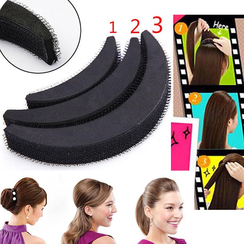 3Pcs/Set Hair Pads Hair Volume Increase Insert Base Hair Styling Accessories