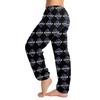 Women's Casual Fashion Print Casual Drawstring Elasticated Waist Pants