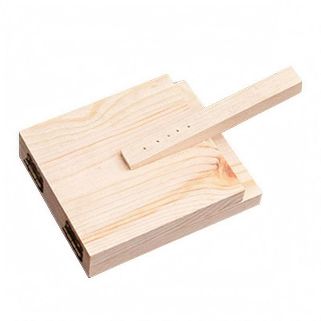 Dumpling Wrapper Wooden Press Wooden Dumpling Press Hinged