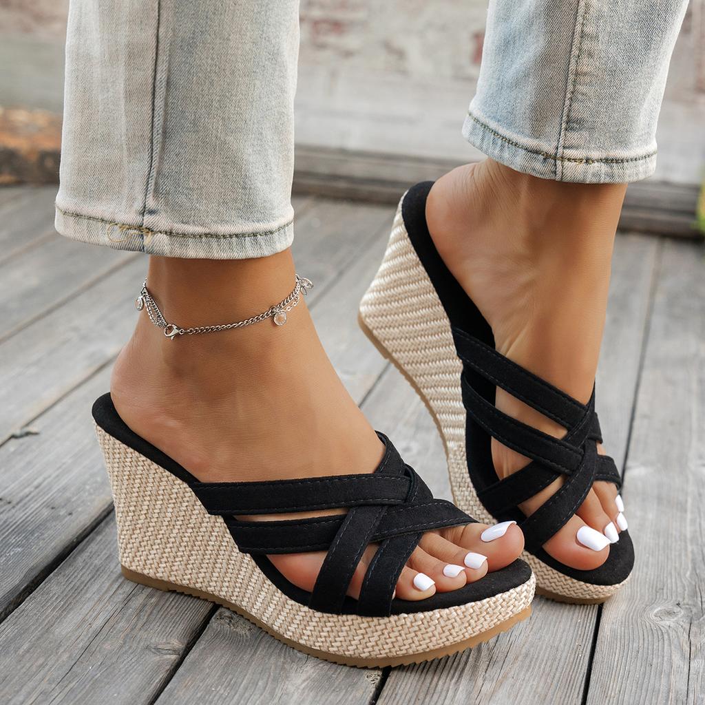 Women Sandals Outdoor Sexy Bohemia Style Women Shoes Summer Platform High Heel Sandals Female Trend Fashion Wedges Shoes Women