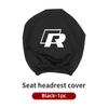 abcd1 Car Seat Headrest Protective Cover Anti-Dirty Pillow Protector For VW Passat Golf Tiguan Polo Scirocco Jetta CC T-ROC Touareg
