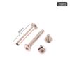 2Sets Stainless Steel Luggage Screws, Luggage Accessories Luggage Wheels Bolts