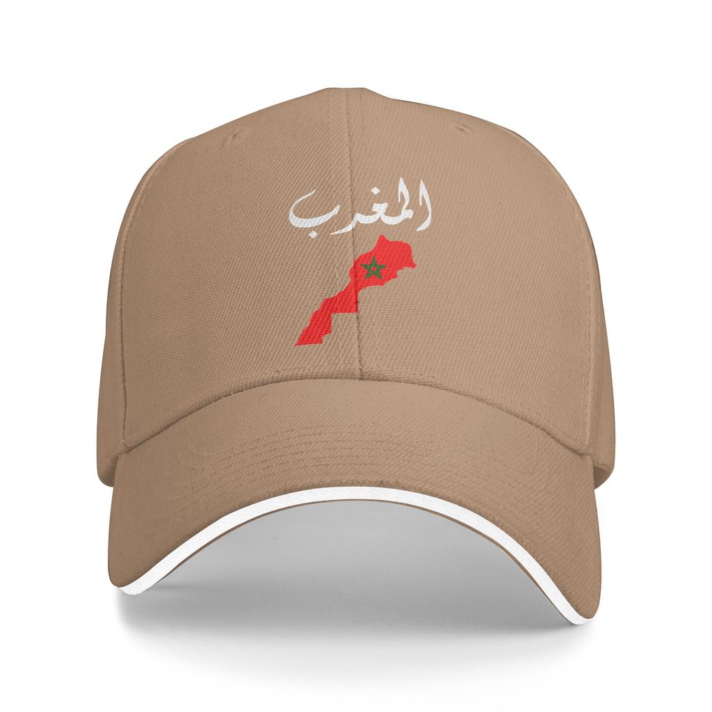 Morocco Flag Baseball Cap  Vintage Unisex Adult Trucker Hat SunProof Design Hiking Fishing Baseball Caps Birthday Present