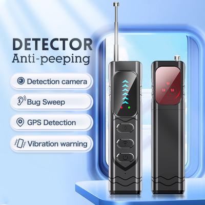 Verbesserter 2025 Kamera-Detektor GPS-Tracker Finder Wanzen-Scanner Drahtloses Signal Infrarot-Finder Für Reise Auto Hotel
