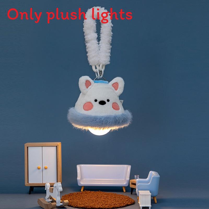 

Animal Plush Night Light With Soft Short Plush For Kids Bedroom Decor Dog
