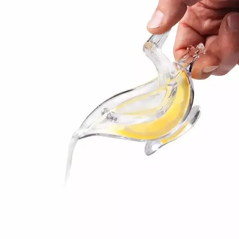 2/1ks Manuální odšťavňovač Plátky pomeranče citronu Gadget na výrobu šťávy Kuchyň Domácnost Lisovací protiskluzový nástroj Lis na citrony Tvar ptáka Protiskluzový lis