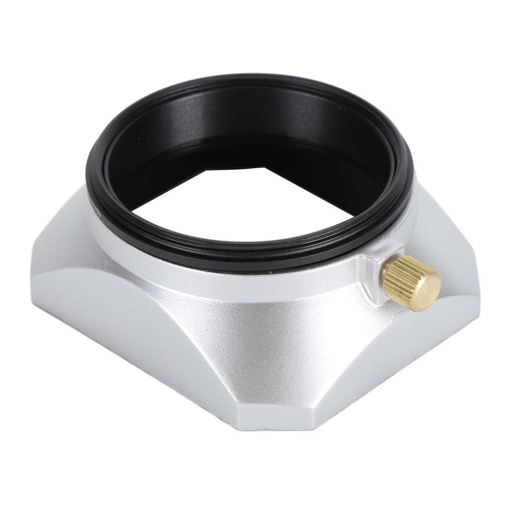 52mm Metal Lens Hood Matte Interior Camera Lens Hood Sunshade for 52mm Camera Reduces Lens Flare and Glare Blocks