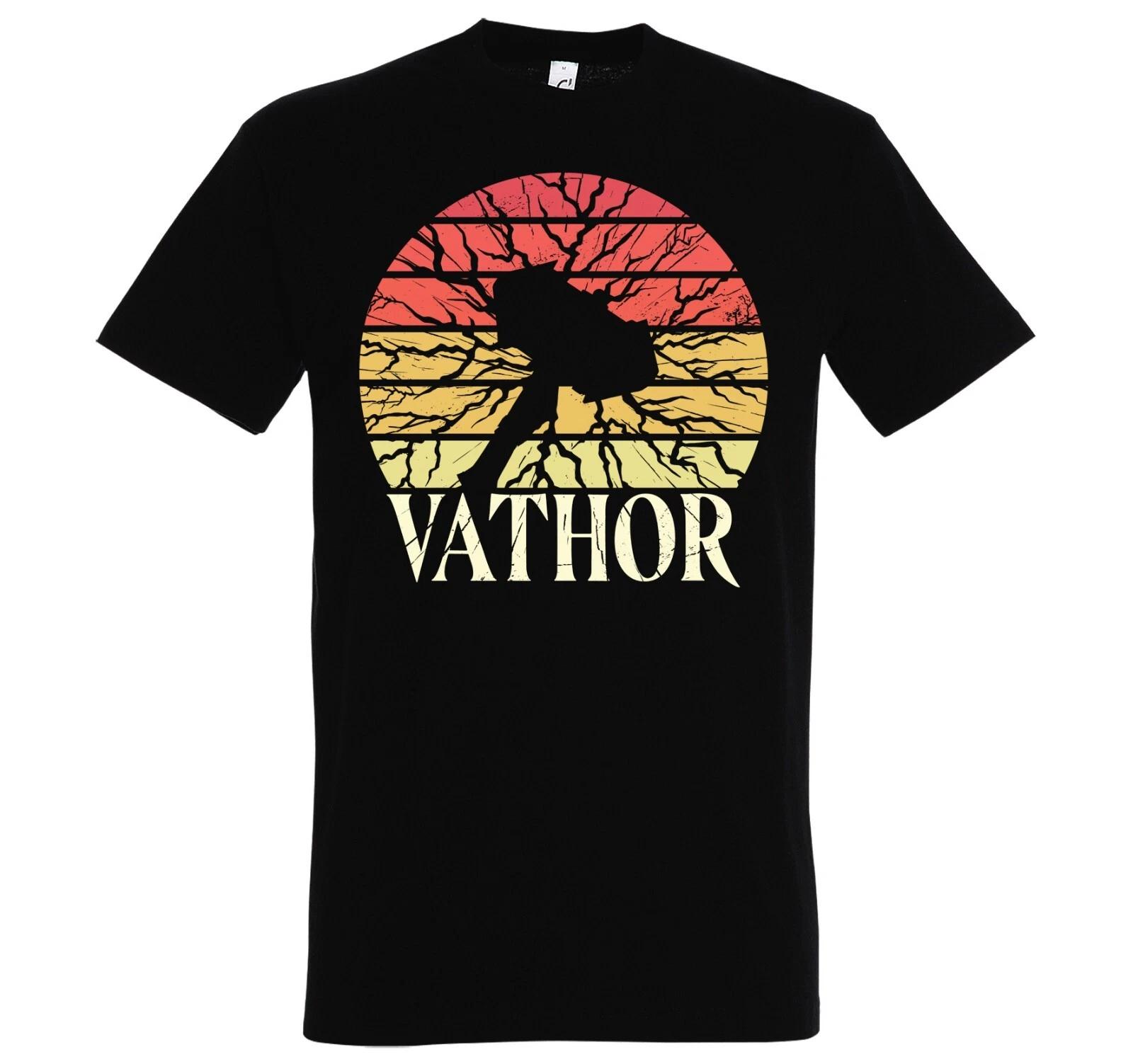 

Youth Designz Vathor Mens T-Shirt Print Odin Valhalla Viking North Logo Fun XL