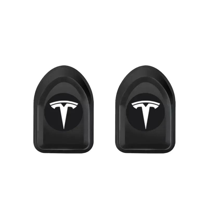 Car Sticker Tesla Car Accessories Car Remote Key Emblem Logo Sticker Decoration Decals for Tesla Model 3 Roadster Model S Model