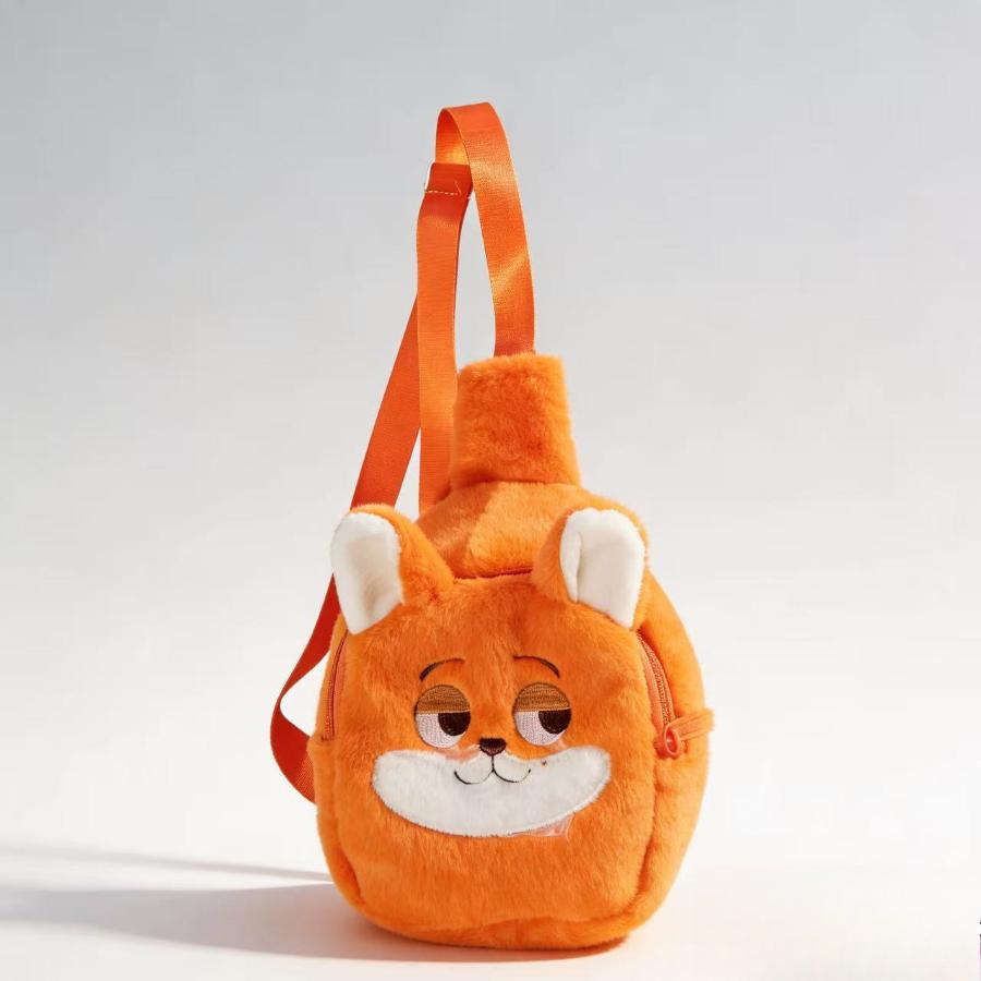 

Zootopia Chest Bag, Plush Backpack, Trendy, Versatile, and Cute Plush Bag for Outings KTB 20*14*7cm