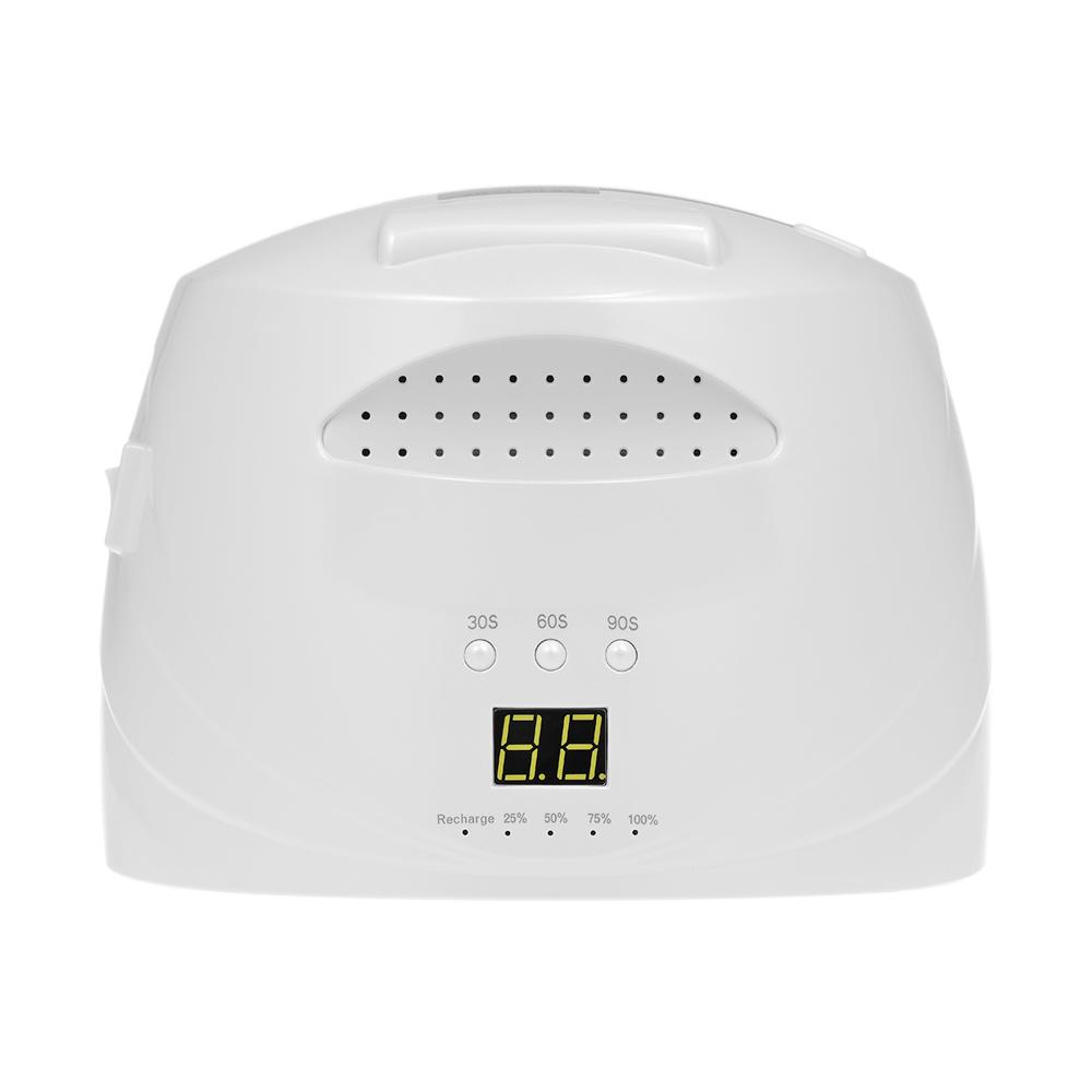 48 W LED UV Akku-Nagellampe, wiederaufladbar, Nagel-Gel-Trockner, LED-Nagellampe, Fingernägel, Zehennägel, Härtungsausrüstung, Nagelkunst-Werkzeug