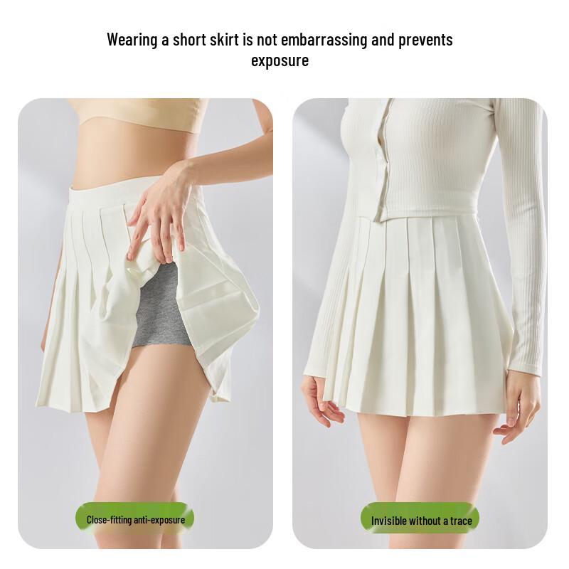 GUJIN Women's Mid-Waist Cotton Anti-Chafing Boxer Briefs 3-Pack