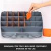  Hardware Storage Box Tools Organizer Container With Handle And Clear Lid, 21 Adjustable Compartments And 2 Fixed Sections,Perfect For Screws,, Bol