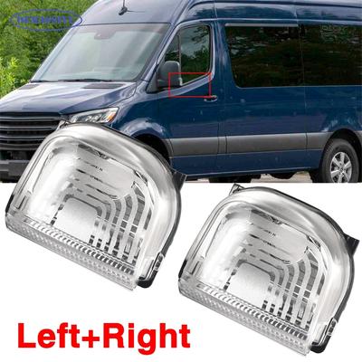 Couvercle de Clignotant de Rétroviseur Latéral Noir Pour Mercedes-Benz Sprinter 2018-2024 9109064700 A9109064600