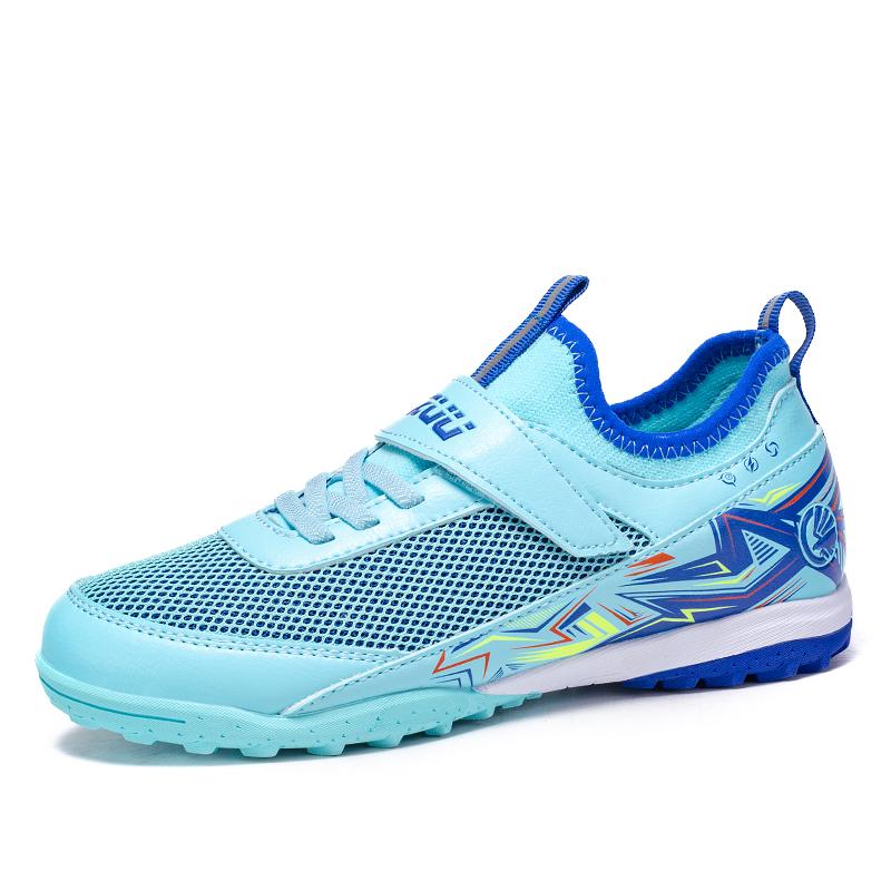 New Men Kids Football Boots Grass Cleats Match Soccer Shoes Training Shoes Boys Professional Non-Slip Ultralight