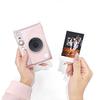 Translucent Pink Carrying Case Protective Cover for Fujifilm Instax Mini EVO Photo Equipment