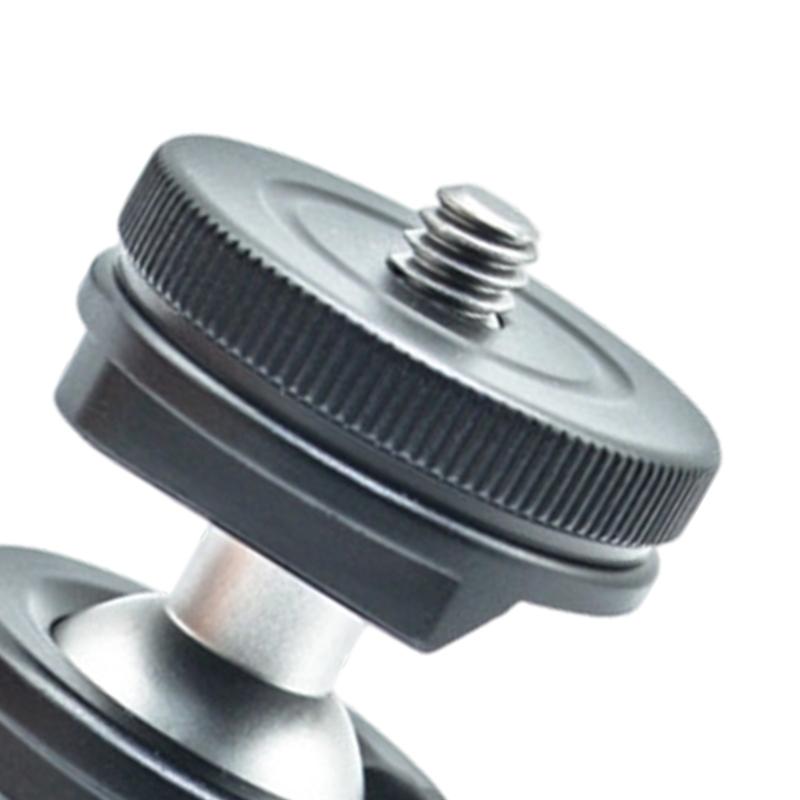 Panoramic Tripod Head Camera Phone Video Pan 1/4inch Screw Mount Ball Head for DSLR Monopod Adapter Photography