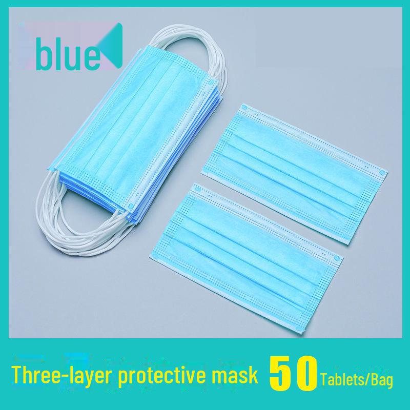 

Одноразовые маски в индивидуальной упаковке - Трехслойные пылезащитные, Четырехслойные утолщенные, Доступны в белом, черном, синем цветах для взрослых