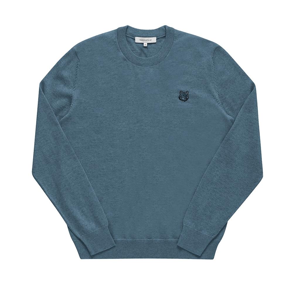 

MaiSon KitSune Bold Fox Head Patch Men S Knit Mm00815kt1036 MM00815KT1036 0075 (XL)