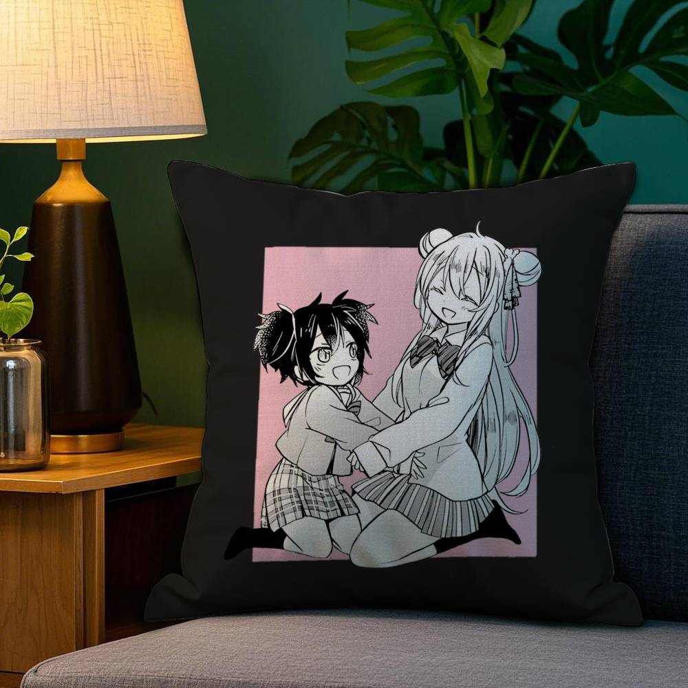 

H-Happy S-Sugar Life Pillow Case Plush Fabric Soft Double Sided Print Home Sofa High Quality Cushion Cover Throw 12x12Inch
