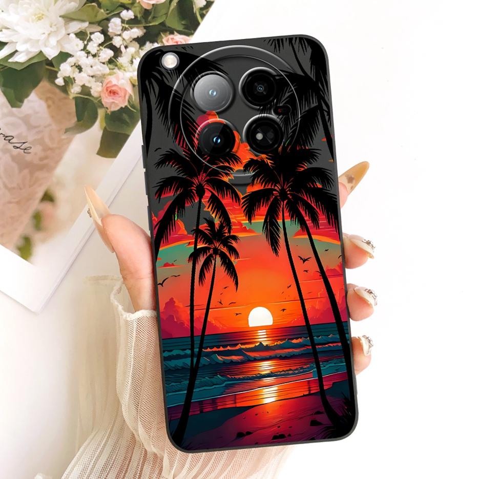 For Infinix Zero 40 4G Case X6860 Cute Cat Duck Cartoon Cover Soft TPU Matte Phone Case For Infinix Zero 40 5G X6861 Zero40 Bags
