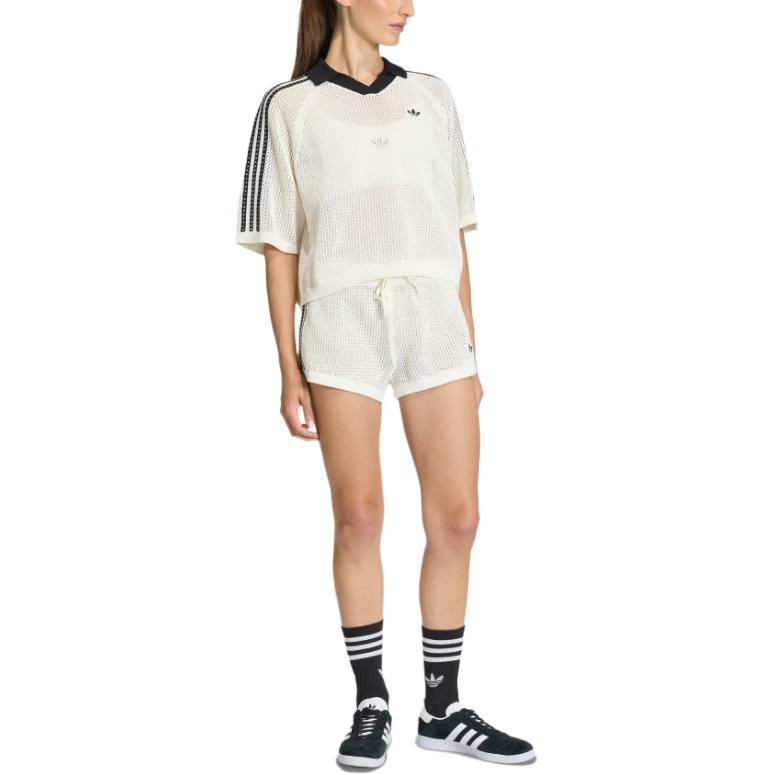 Adidas Originals crochet 3-Stripes shorts KC6477