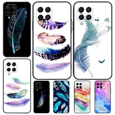 Feather Case For Samsung Galaxy M12 M22 M32 M52 M13 M23 M33 M53 M20 M21 M31 M51 M14 M34 M54 M30s