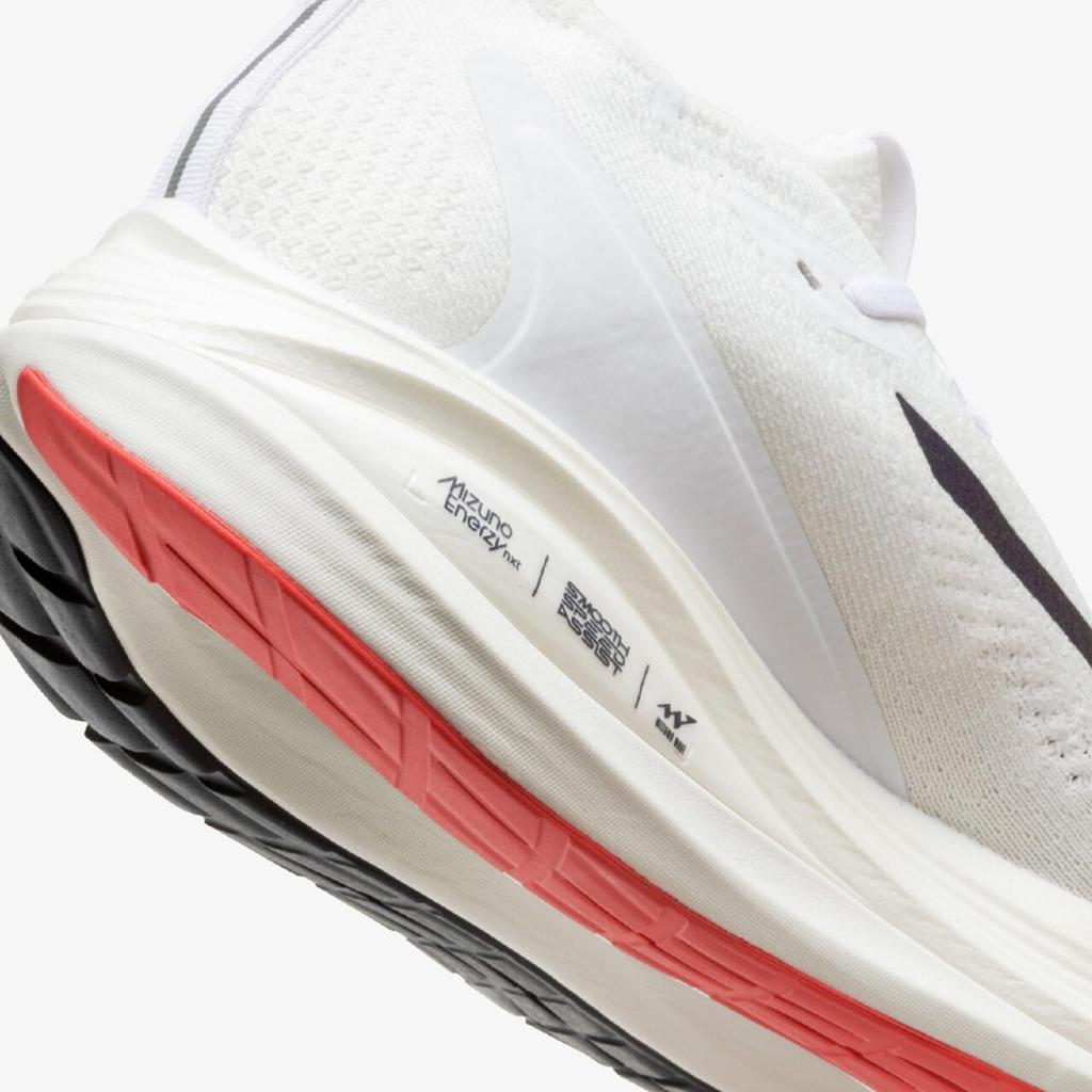 Mizuno NEO VISTA 2 Running Shoes for White X Metallic Blue X 2E Men, Pink, 25.5 Cm,