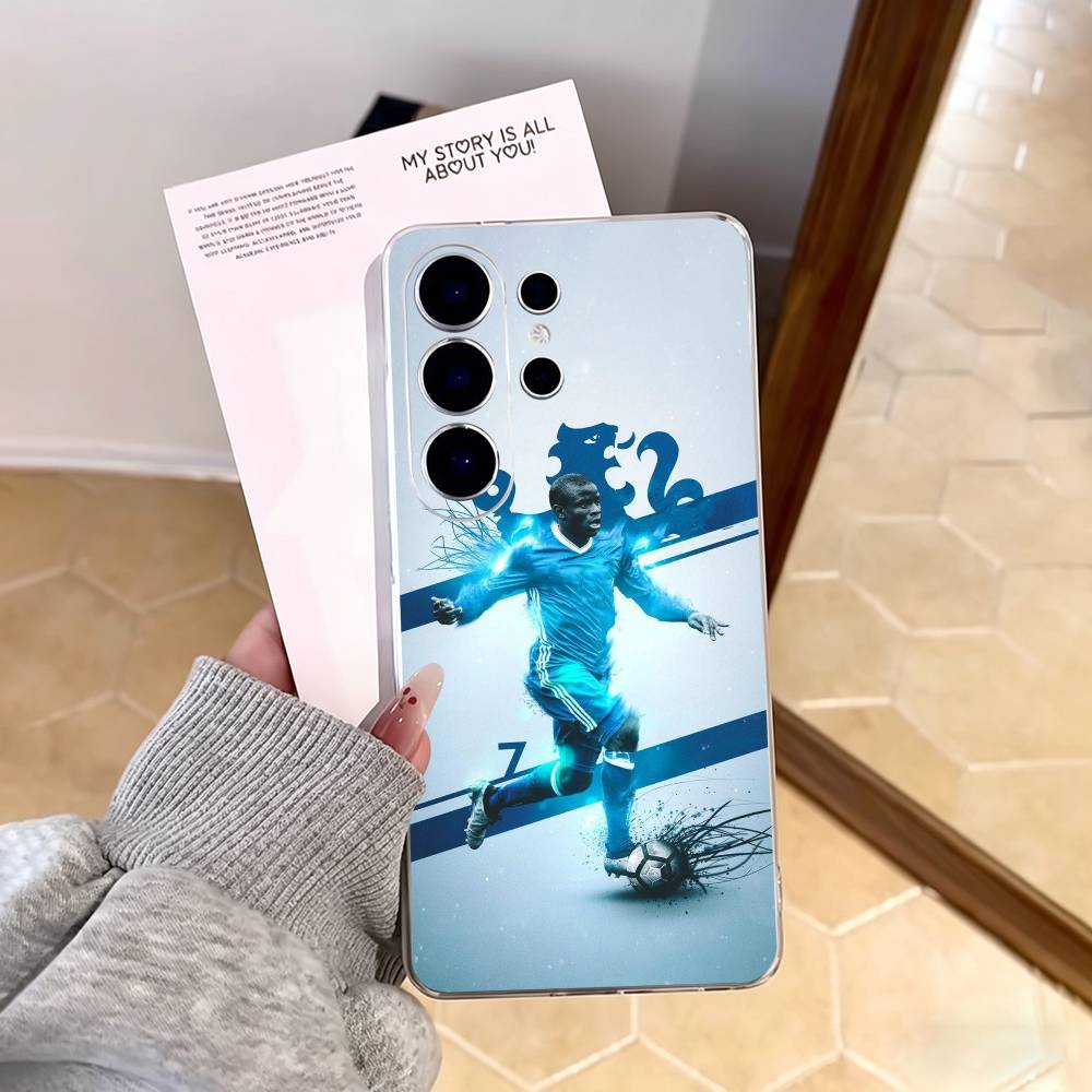 

Engolo Kante Phone Case For Samsung S25,S24,S21,S22,S23,S30,Ultra,S20,Plus,Fe,Note,10,9,5G Transparent Cover Samsung S10