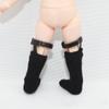 2 Styles Doll Clothes Socks DIY Doll Cotton Socks 1/11 Doll Socks  1/12 BJD Doll/OB11 Doll