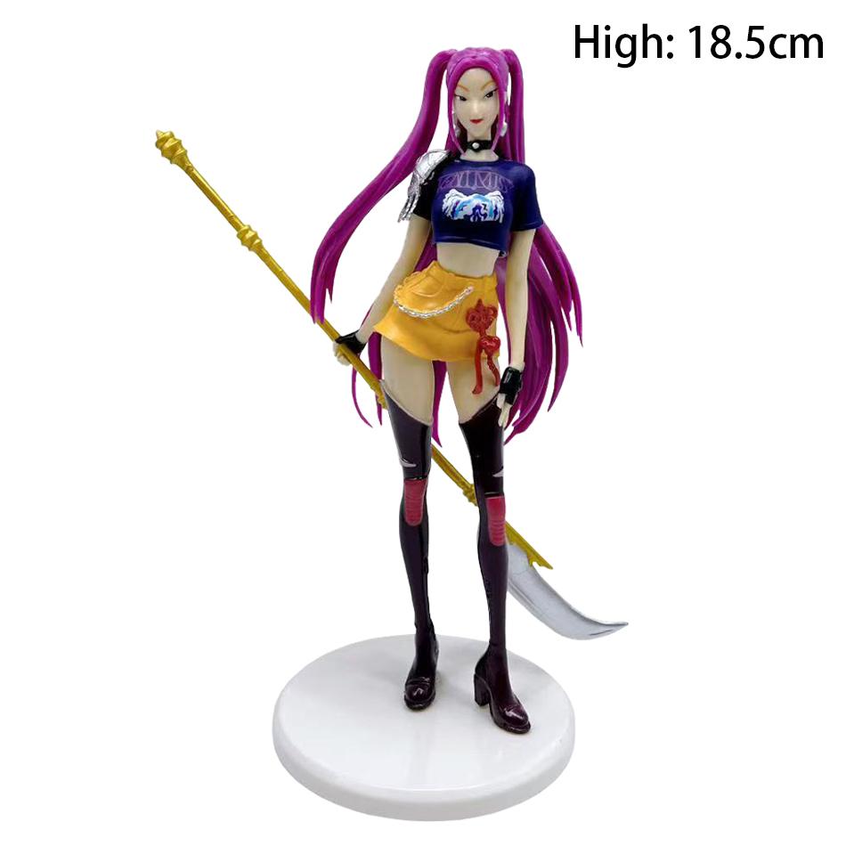 K-pop Girls Anime Figure Toys PVC Movable Joints Action Figure Rumi Mira Zoey Model Dolls Kids Birthday Decoration Toy Gift