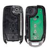 Great 2ADPXFI5AM433TX MQB48/4A Chip 433MHz SIP22 Flip Car Remote Control Key For Fiat 500X Egea Tipo Toro Crono 2016 2017 2018