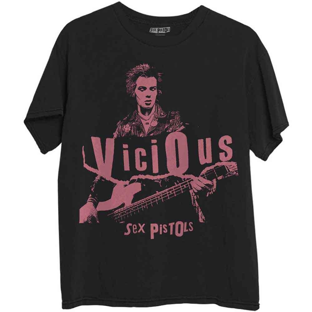 The Sex Pistols Sid Photo T-Shirt Black New Unisex T-Shirt L