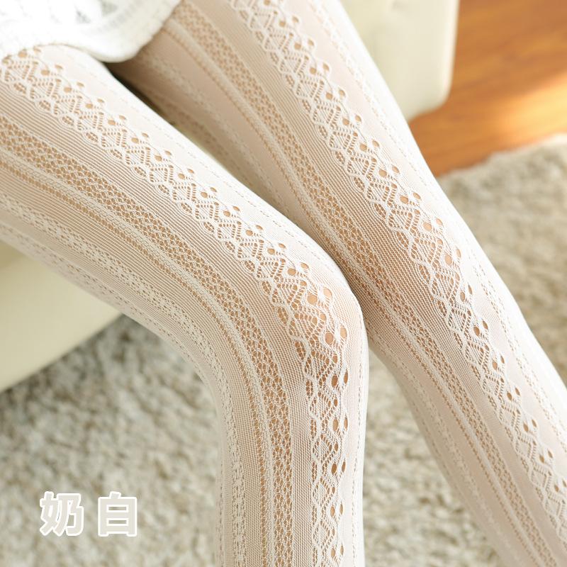 

Spring And Summer Sexy Lolita Lace Stockings Pantyhose Women S Carved Net Socks Hollow Thin Bottoming Lolita Socks XS-3XL