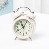 Retro Loud Alarm Clock Double Bell Night Light Children Room Bedroom Decoration