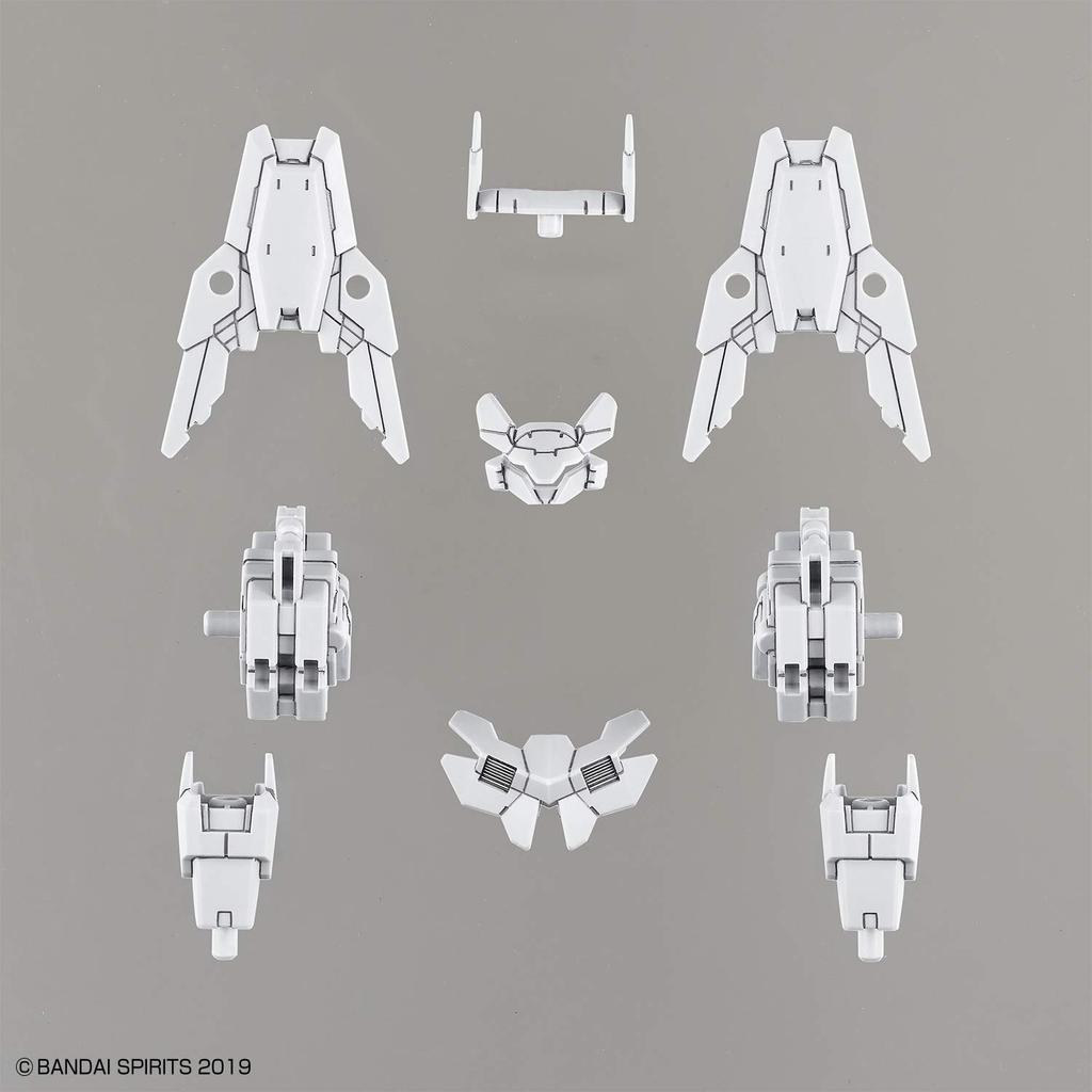 30MM Commander Optional Armor [For Ciel Nova/White] 1/144 Scale Pre-Colored Plastic Model