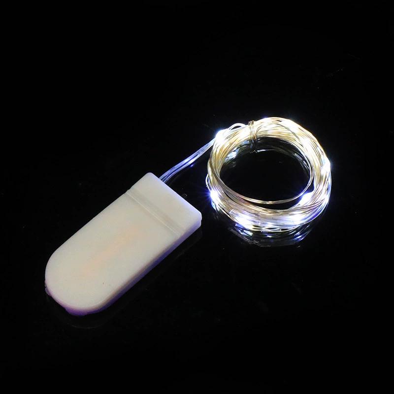 Colorful Copper Wire LED Star String Lights for Room and Wedding Decor