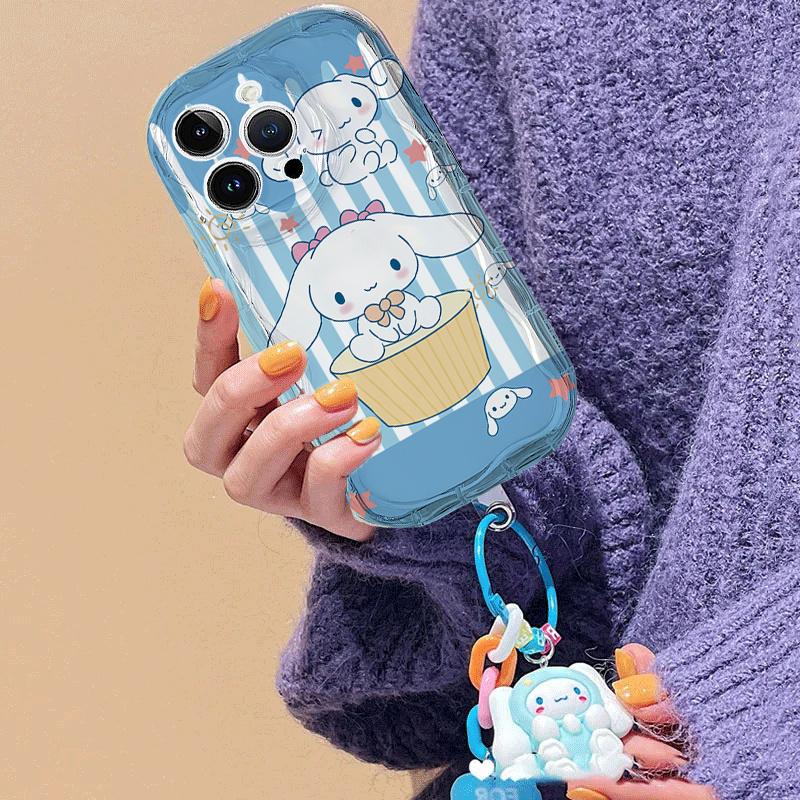 Cover For OPPO Realme C85 PRO C83 16 15 Pro 14 5G 5 5i C67 C63 C65 C21Y C35 5G  Y2K Hello Kitty Sanrio Kuromi Pom Pom Purin Case