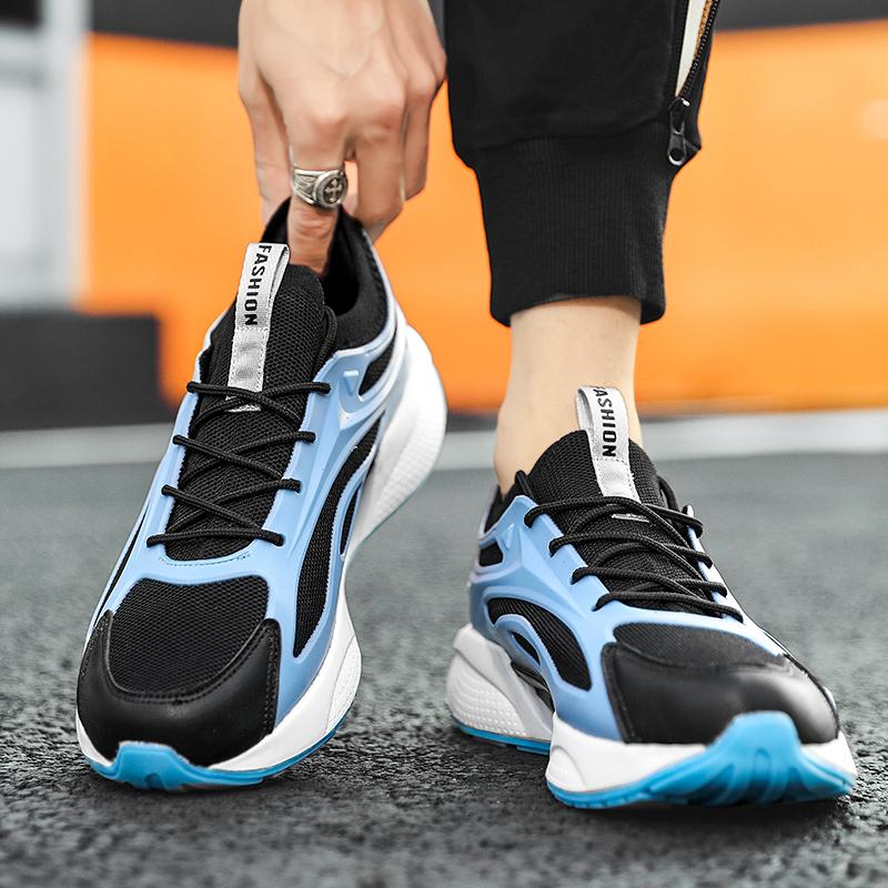 All-match Running Shoes for Men Cushion Jogging Sports Shoes Mesh Brathable Sneakers Men Outdoor Walking Shoes Male Footwear