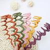Women's Geometric Frosted Headband - Wide, Simple, Candy-Colored Hair Accessory