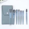 8Pcs Mini Portable Soft Makeup Brushes Set Foundation Eyeshadow Blush Eyelash Lip Concealer Beauty Tools for Travel