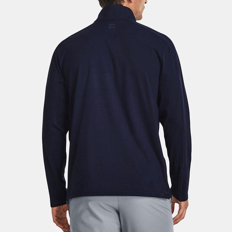 Under Armour Meridian 1/4 Zip Long Sleeve Top 'Midnight Navy' Men's 1379673-410