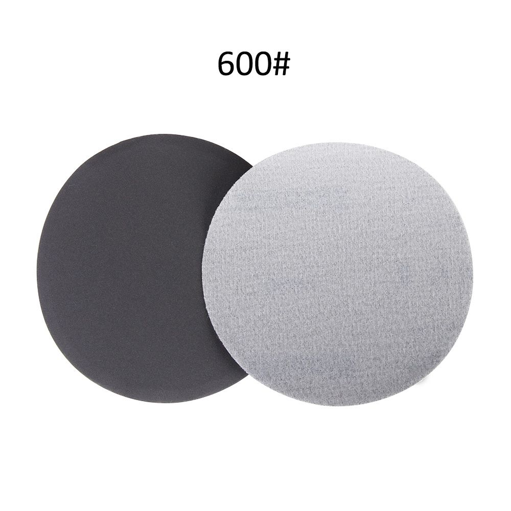 5/10/20Pcs Abrasive With Loop Wet or Dry Sandpaper Pads Sanding Disc 60 - 10000 Grit 5'' 125mm