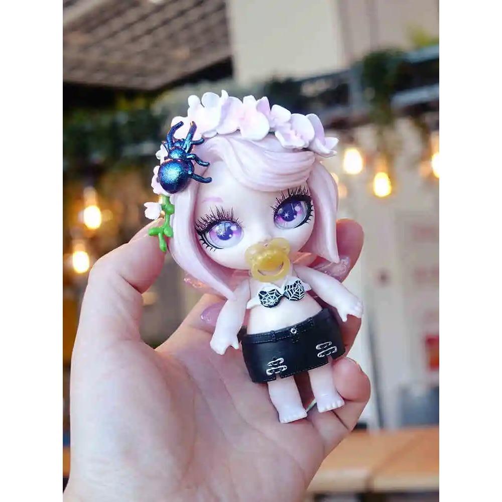 New Kawaii Rainbow High Fantasy Friends Elf Fairy Blind Box Girl Slime Shaker Toy Collect Decoration Kid Birthday Gift